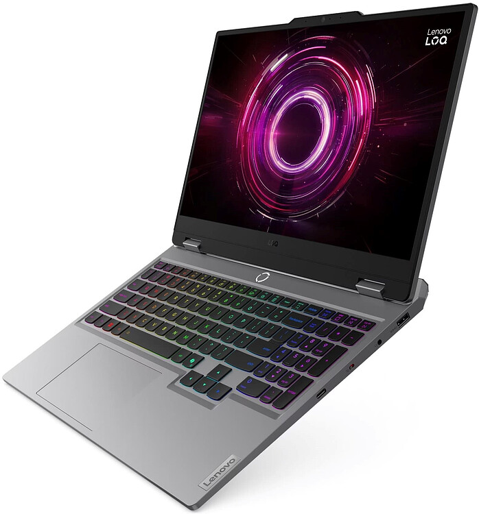 Ноутбук Lenovo LOQ 15AHP10 Luna Grey (83JG009VRK)