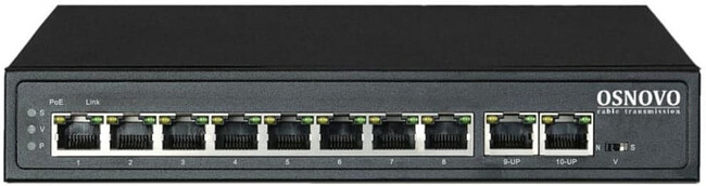 Коммутатор Osnovo SW-21000/A 120W