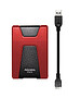 Внешний накопитель A-Data 2Tb AHD650-2TU31-CRD HD650 красный