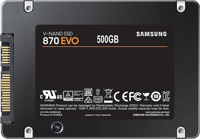 SSD диск Samsung 500GB MZ-77E500B/EU