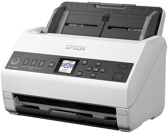 Сканер Epson WorkForce DS-730N (B11B259401)