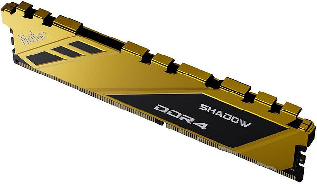 Оперативная память Netac Shadow 16Gb DDR4 Yellow (NTSDD4P26SP-16Y)