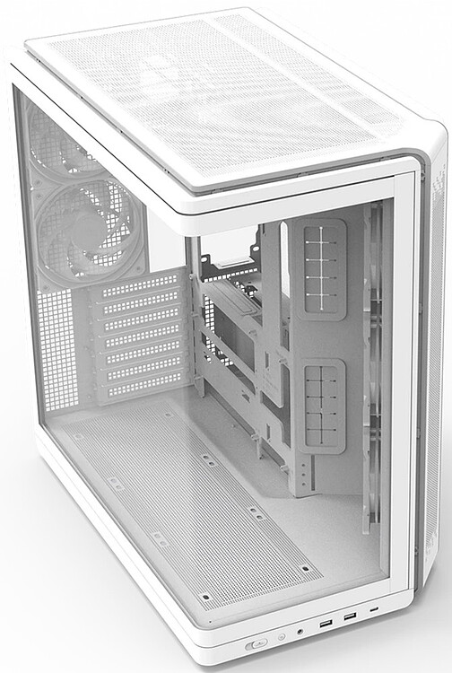 Корпус Zalman P60 White без БП