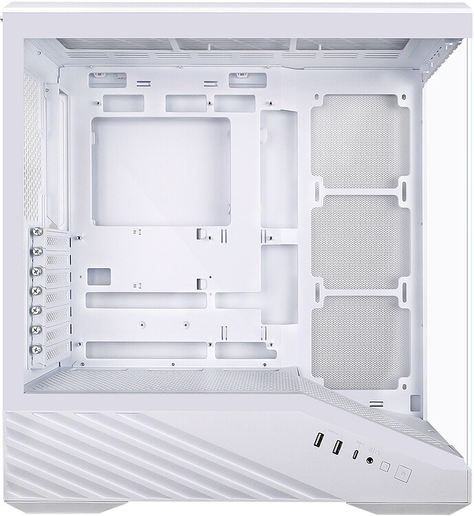 Корпус Lian Li Vector V100 E-ATX без БП белый (G99.V100W.01)