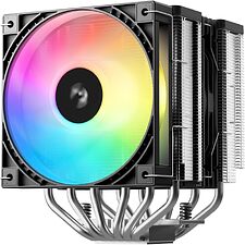 Кулер для процессора DeepCool AG620 G2 ARGB черный (R-AG620-BKAMMG2-G)