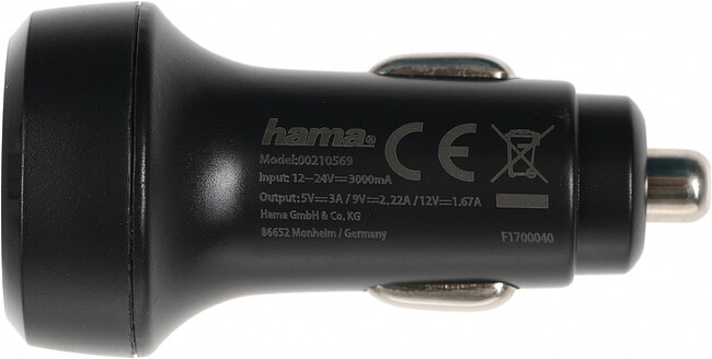 Автомобильное зарядное Hama 210569
