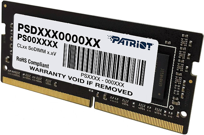 Оперативная память Patriot Signature Line 16GB DDR4 SO-DIMM PC4-21300 (PSD416G266681S)