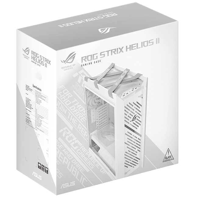 Корпус Asus ROG Strix Helios II GX601S без БП White (90DC00W3-B39000)