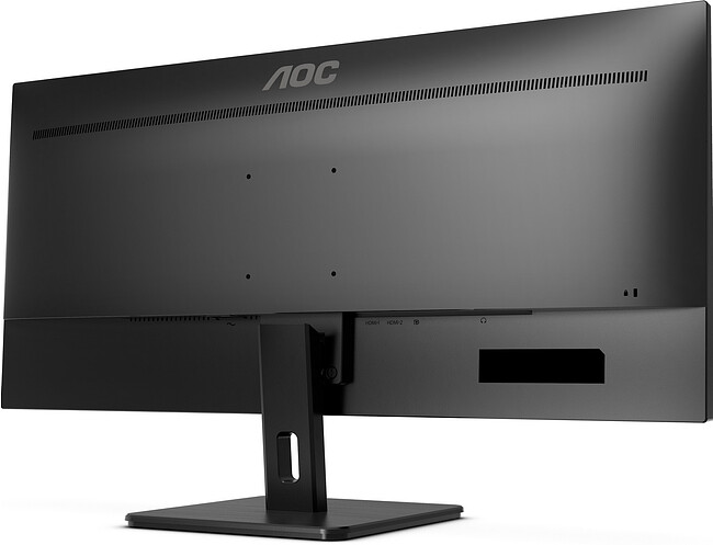Монитор AOC U34E2M черный