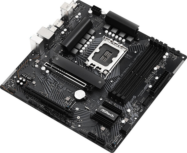 Материнская плата ASRock B760M PG Lightning DDR5
