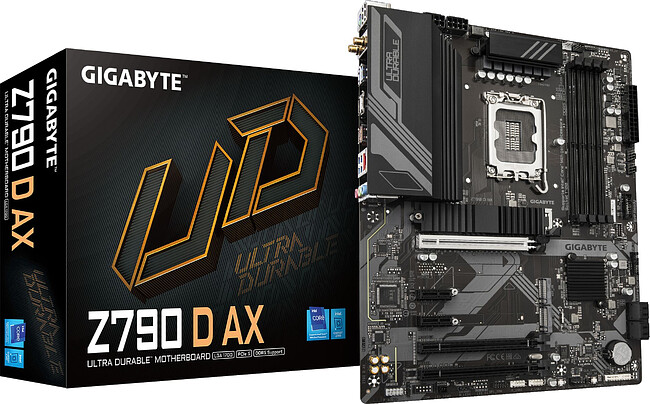 Материнская плата GigaByte Z790 D AX rev. 1.2