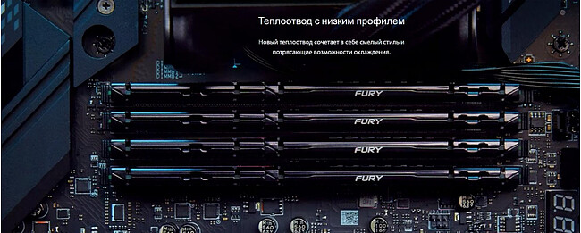 Оперативная память Kingston Fury Beast Black 32Gb DDR5 (KF560C36BBE-32)