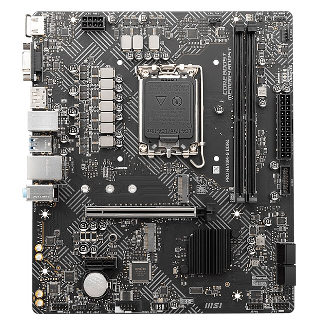 Материнская плата MSI Pro H610M-G DDR4 (7D46-009R)