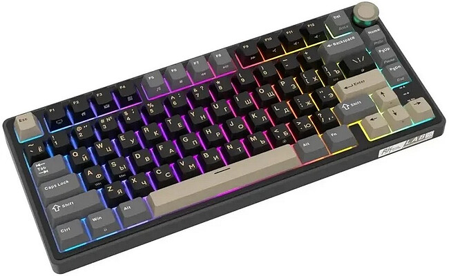Клавиатура Royal Kludge R75 K Silver switch/Phantom