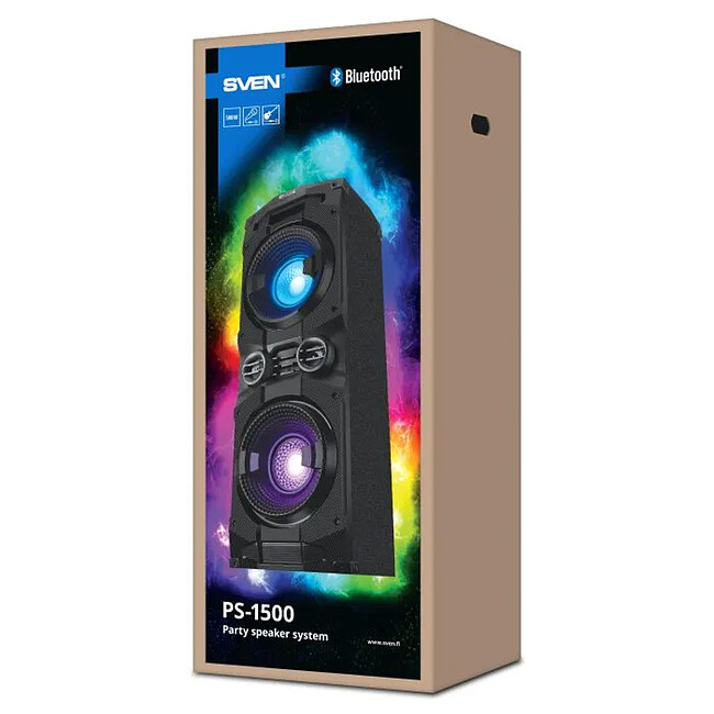 Колонка для вечеринок Sven PS-1500 черный (SV-022020)
