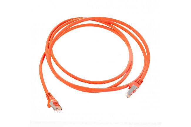 Патч-корд Lanmaster LAN-PC45/S6A-2.0-OR оранжевый