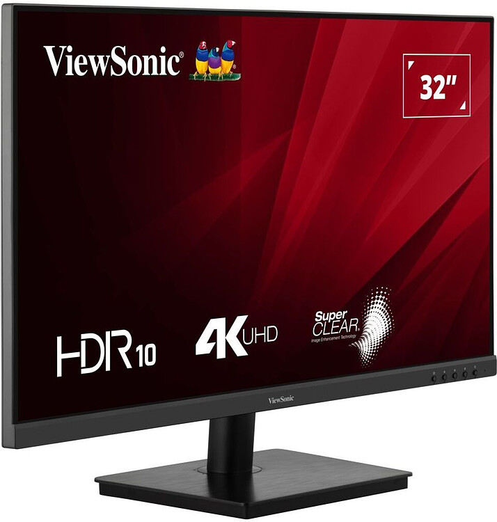 Монитор ViewSonic VA3208-4K-HD черный