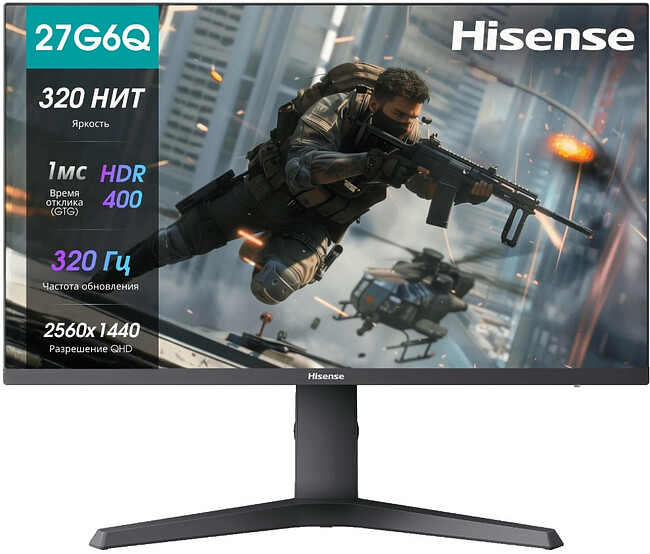 Монитор Hisense 27G6Q Pro черный Монитор Hisense 27G6Q Pro черный