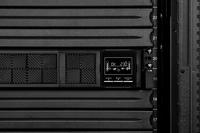 Источник бесперебойного питания Systeme Electric Smart-Save Online SRV 1000ВА (SRVSE1KRTI)