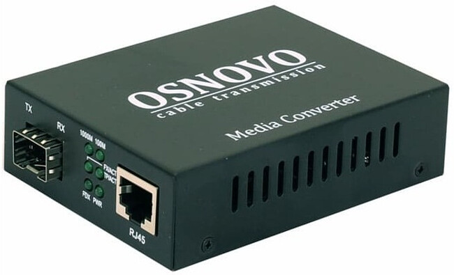 Медиаконвертер Osnovo OMC-1000-11X