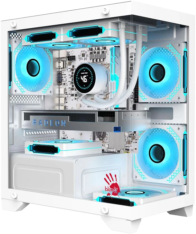 Корпус Bloody BD-CC103 белый без БП (BD-CC103-WH)