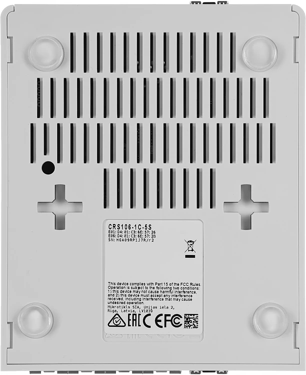 Коммутатор MikroTik CRS106-1C-5S