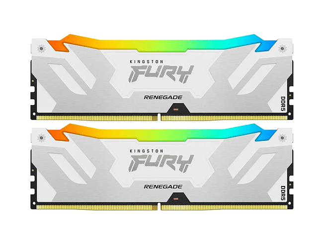 Оперативная память Kingston Fury Renegade RGB White XMP 32Gb DDR5 (KF576C38RWAK2-32)