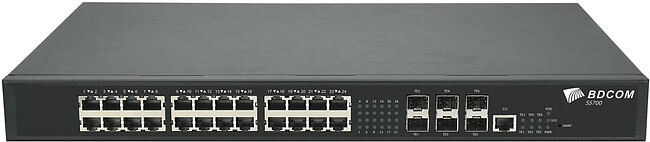 Коммутатор BDCOM S5700-24EP6X