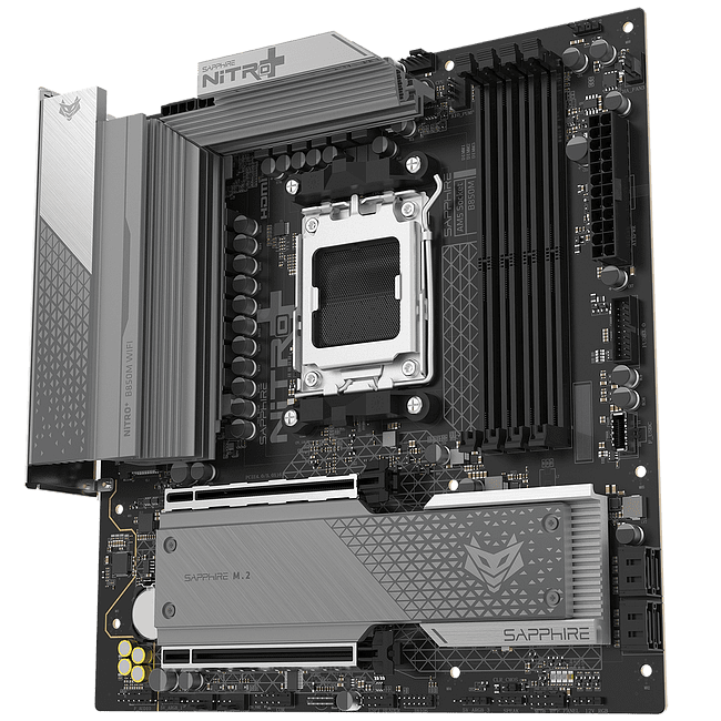 Материнская плата Sapphire B850M Nitro+ WIFI (52123-01-40G)