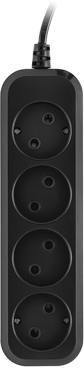 Удлинитель Sunwind SW-PE41-B черный