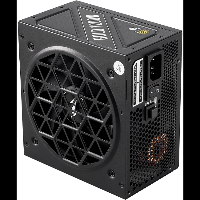 Блок питания 1stPlayer HA-1200BA4 1200W черный (NGDP-GLD-1200-BK-EU)