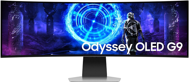 Монитор Samsung Odyssey OLED G9 S49DG952SI серебристый (LS49DG952SIXCI) Монитор Samsung Odyssey OLED G9 S49DG952SI серебристый (LS49DG952SIXCI)