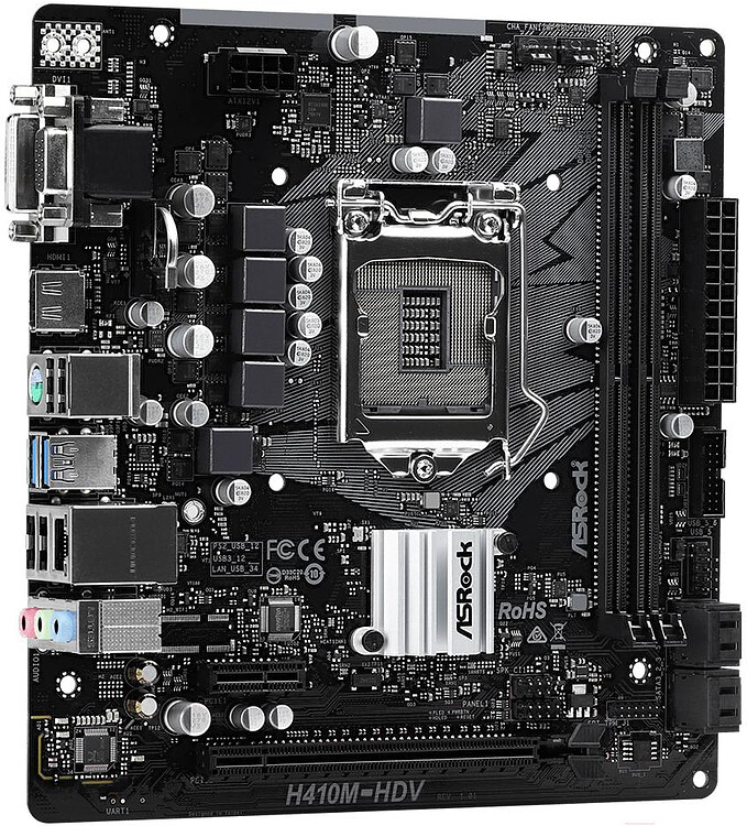 Материнская плата GigaByte H410M H