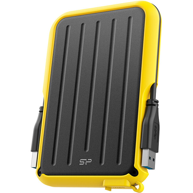 Внешний накопитель Silicon-Power Armor A66 1Tb желтый (SP010TBPHD66SS3Y)