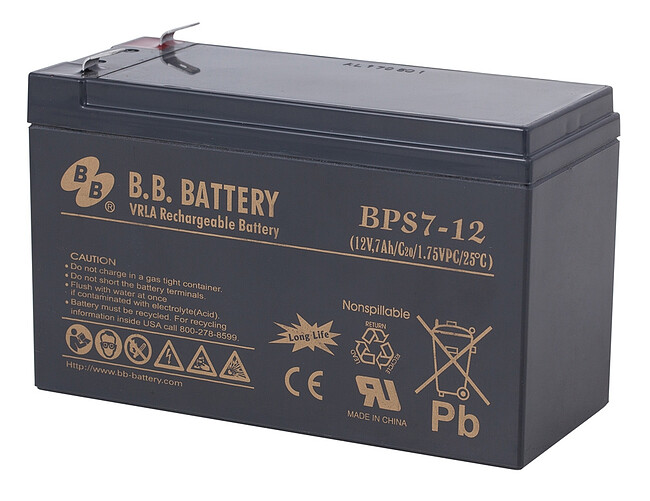 Аккумулятор для ИБП B.B. Battery BPS 7-12
