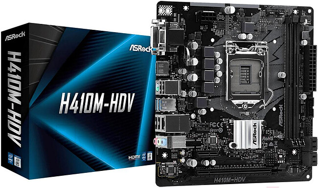 Материнская плата GigaByte H410M H