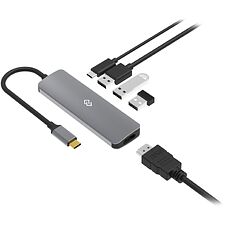 Док-станция Digma DS-501 серый