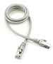 Патч-корд Cablexpert PP6-1M серый