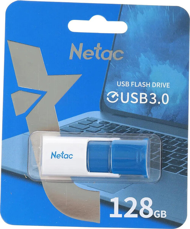 USB Flash-накопитель Netac U182 128Gb Blue (NT03U182N-128G-30BL)