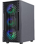 Корпус HAFF Rush mATX без БП Black