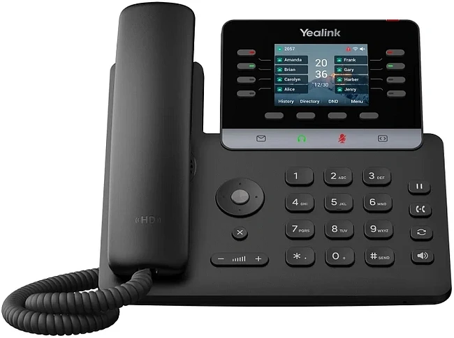 IP-телефон Yealink SIP-T73W черный