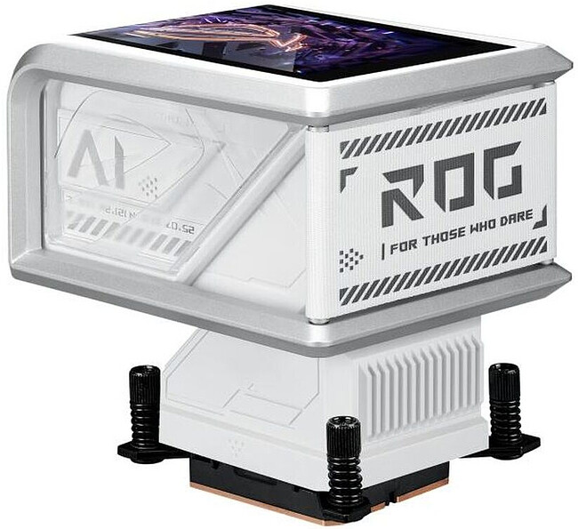 Cистема жидкостного охлаждения для процессора Asus ROG RYUO IV 360 ARGB White (90RC01N2-B0EAY0)