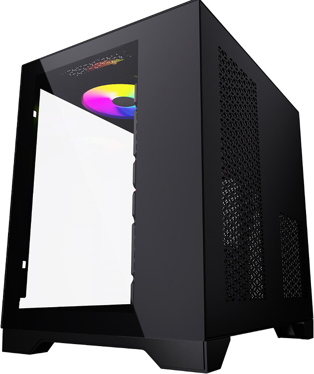 Корпус Powercase Vision Micro черный (CVBM-L4)