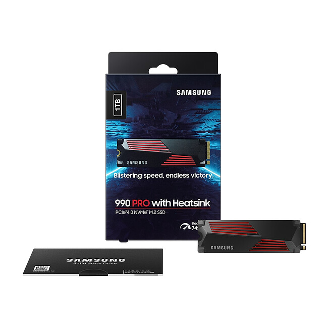 SSD диск Samsung 990 Pro 1TB Black (MZ-V9P1T0CW)