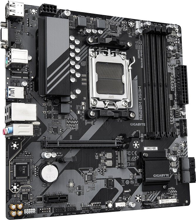 Материнская плата GigaByte A620M DS3H rev. 2.0
