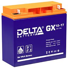 Аккумулятор для ИБП Delta GX 12-17