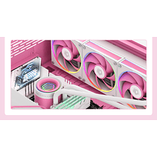 Система жидкостного охлаждения для процессора ID-Cooling FX360 INF Pink