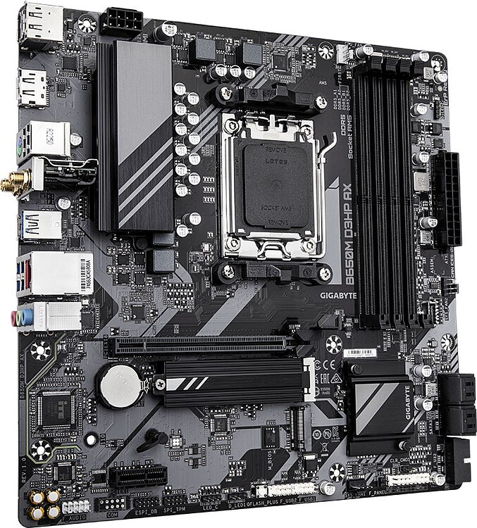 Материнская плата GigaByte B650M D3HP AX rev. 1.3