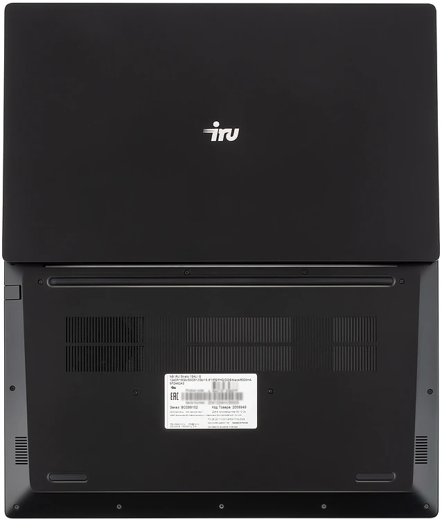 Ноутбук IRU Strato 15ALI Black (2059106)