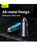 Автомобильное зарядное Baseus CGJM000113 Dark Gray